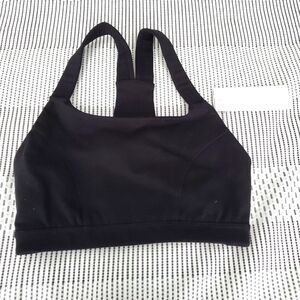The White Company Black Sports Bra